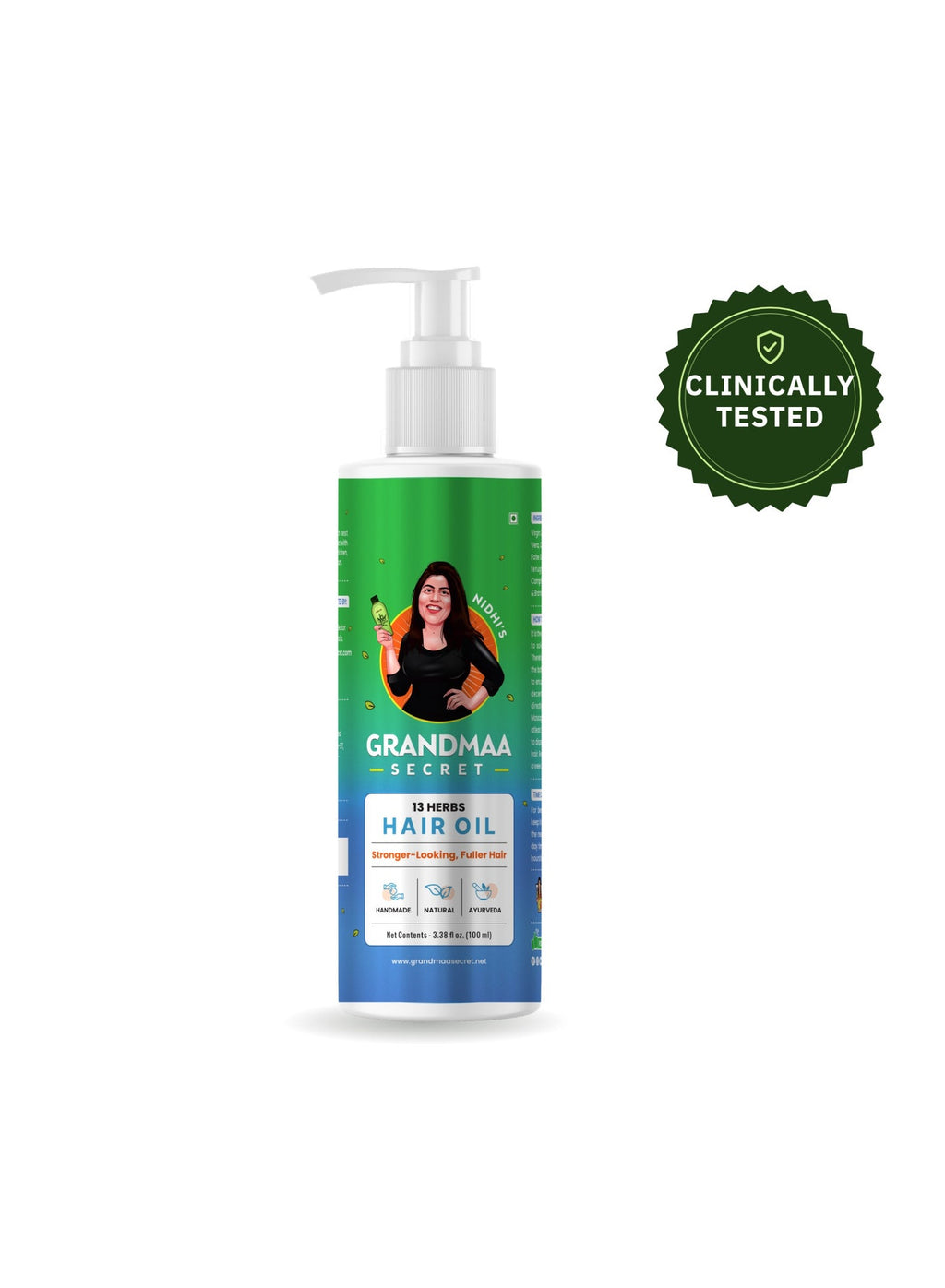 Nidhi's Grandmaa Secret 13 Herbs Hair Oil 100ml